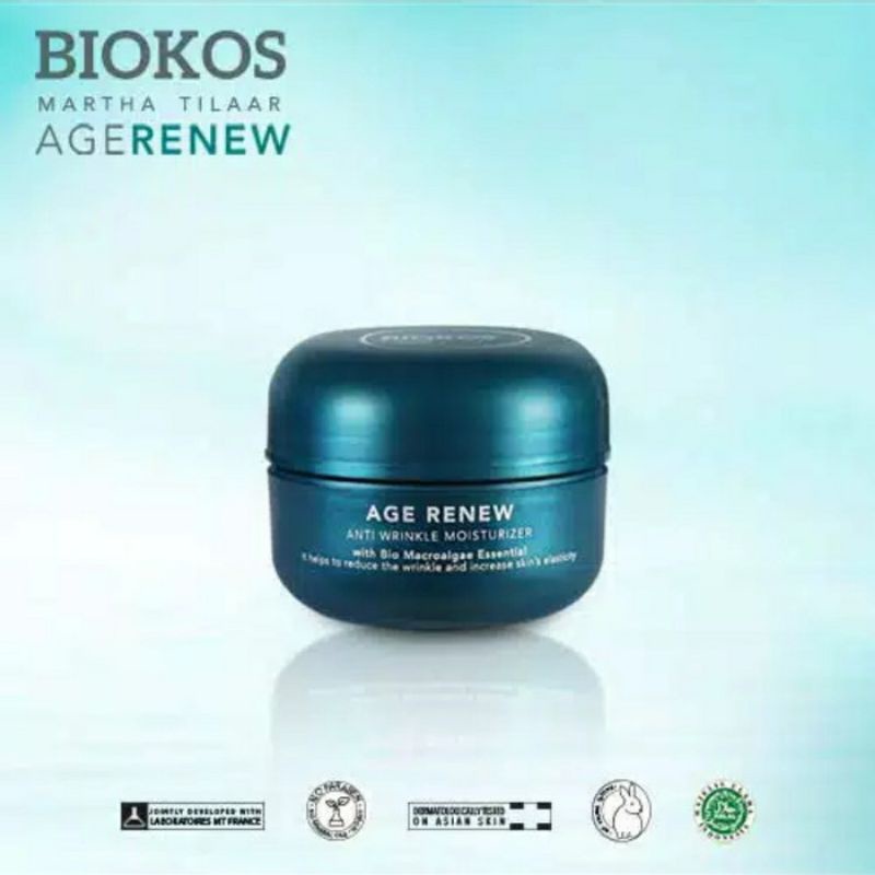 Biokos Age Renew Anti Winkle Moisturizer Day Cream