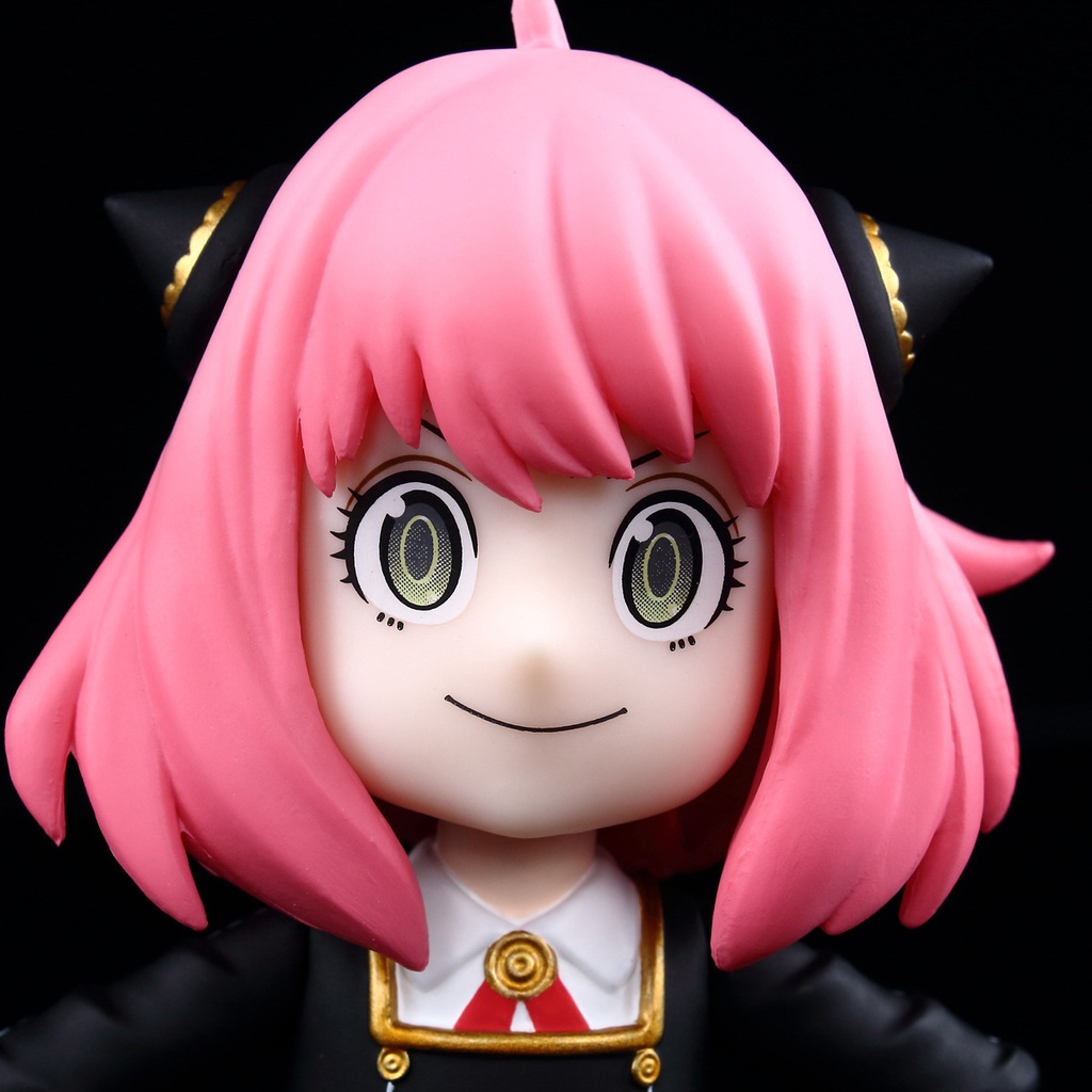 Mainan Action Figure Model Anime Spy X Family Anya Forger SpyFamily Berdiri Dan Duduk Untuk Hadiah Anak