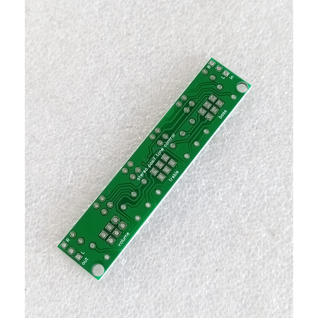 PCB Stereo Pasif Tone Control