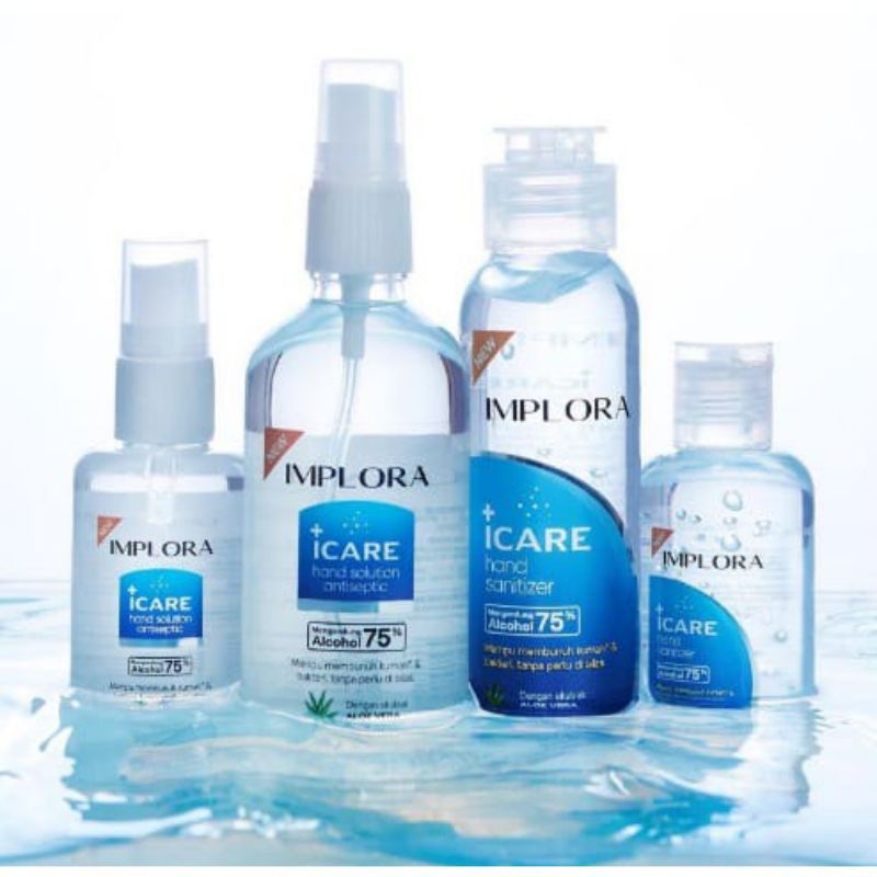 Implora iCare Hand Sanitizer Spray & Gel