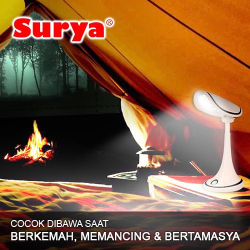 Surya Lampu Emergency Touch Sensor Lampu Belajar Lampu Meja Lampu Baca 22SMD LED SYD V2210