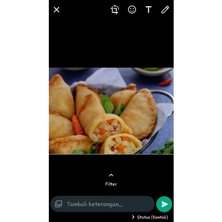 

jual makanan risol mayones ,sayur,pastel sayu dan ayam suir