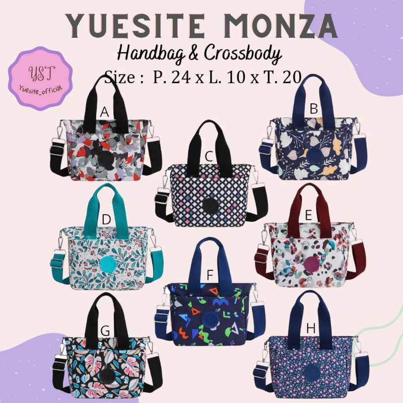 YUESITE MONZA ORIGINAL TAS WANITA TENTENG SELEMPANG CROSSBODY BAG