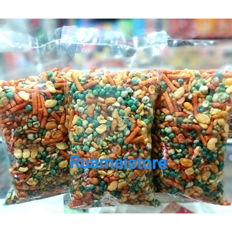 

(KILO) Kacang Campur Mix 500 gr Snack Kiloan