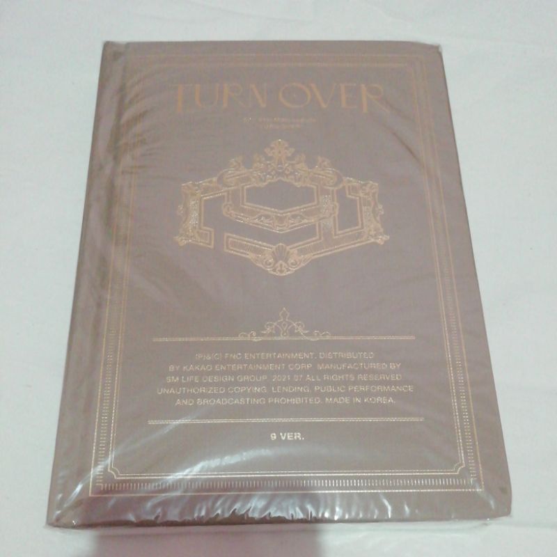 SF9 album turn over 9 ver unsealed youngbin hwiyoung taeyang inseong jaeyoon dawo rowon chani