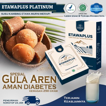 

Etawaku Gula AREN Kemasan 250 gram - SUSU KAMBING MURNI