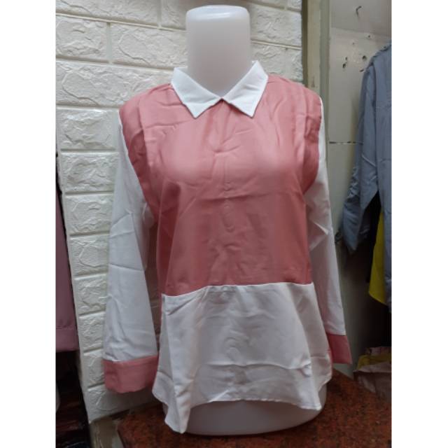 Atasan hijab/blouse wanita/blouse hijab CT052