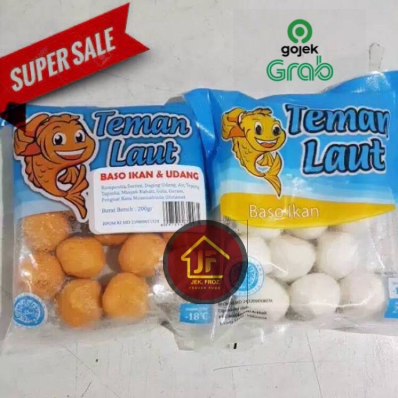 

Baso ikan dan udang teman laut 250gr baso seafood baso Fish TL