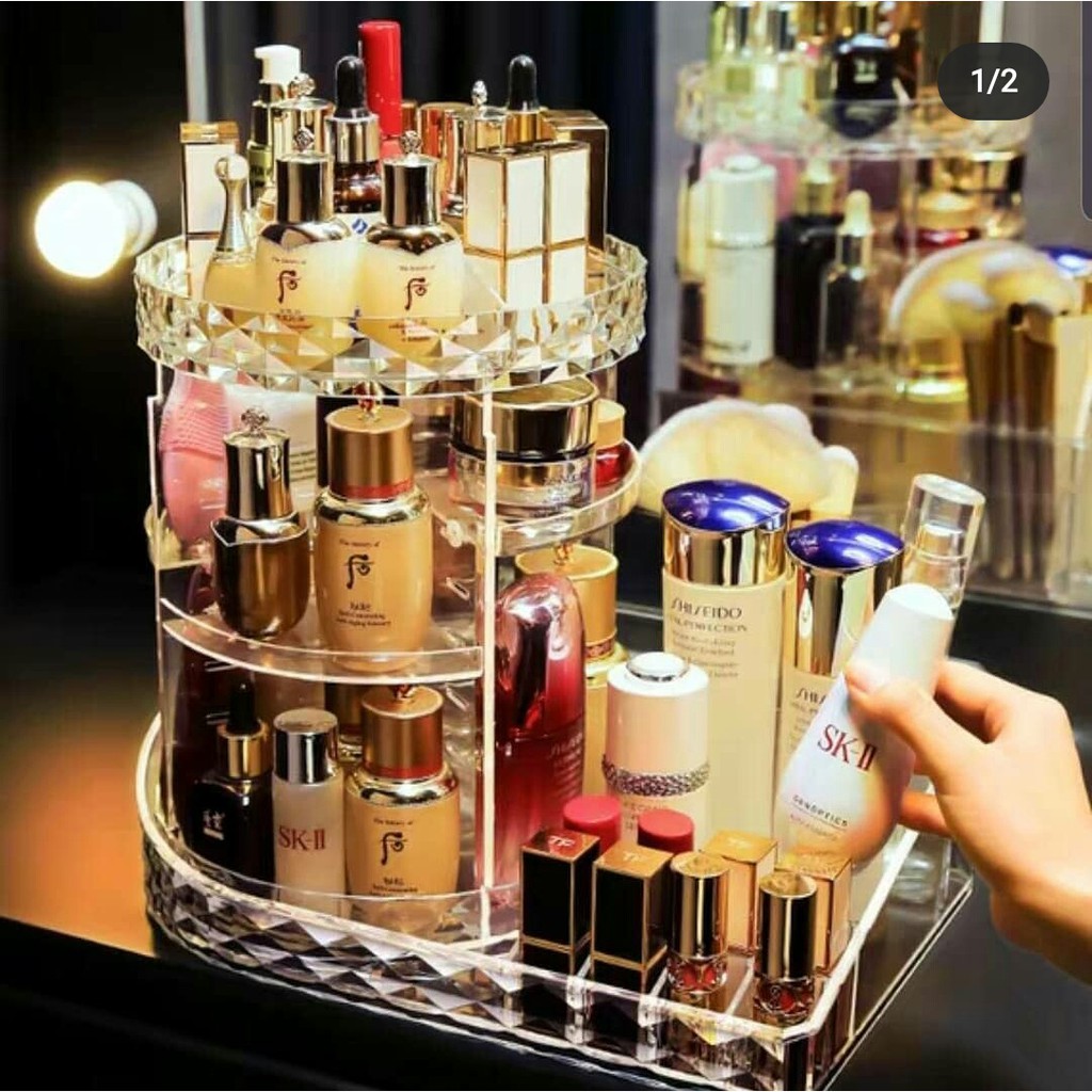 COD Rak  Organizer Kosmetik  Rak  L Diamond Rak  Make Up 