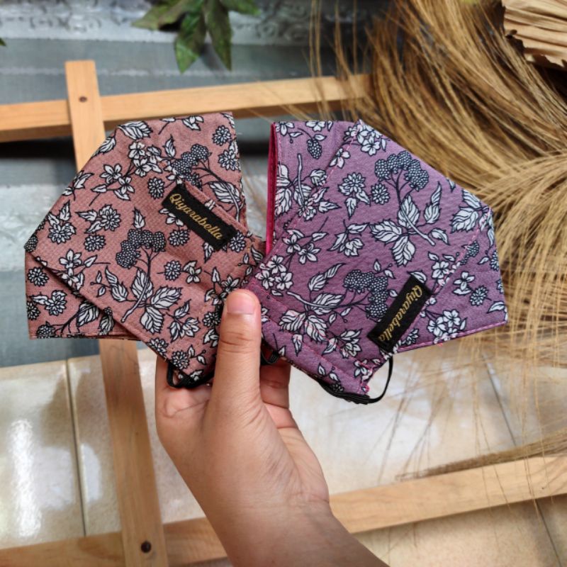 MASKER KAIN PREMIUM/MASKER KAIN QIYARABELLA /MASKER KAIN 3 LAPIS/MASKER KAIN 3D