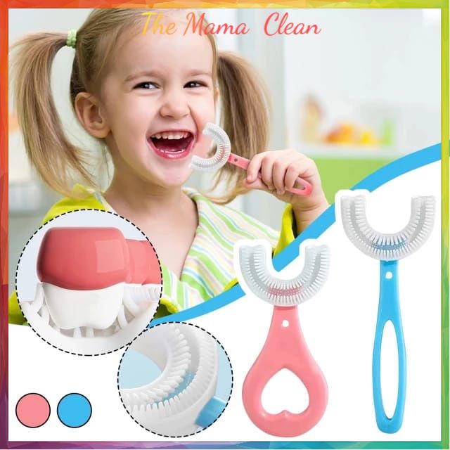 SIKAT GIGI ANAK BENTUK U - TRAINING TOOTHBRUS BPA FREE