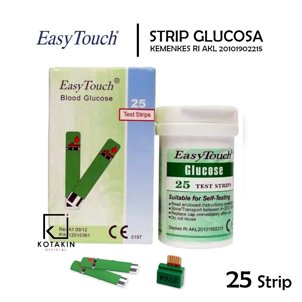 Strip Easy Touch Gula Darah - Glucose