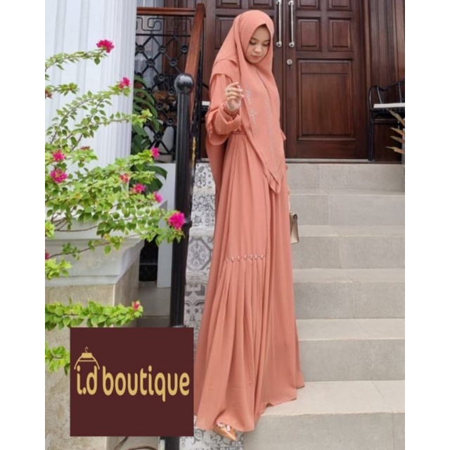 Ajwa Gamis Set Khimar