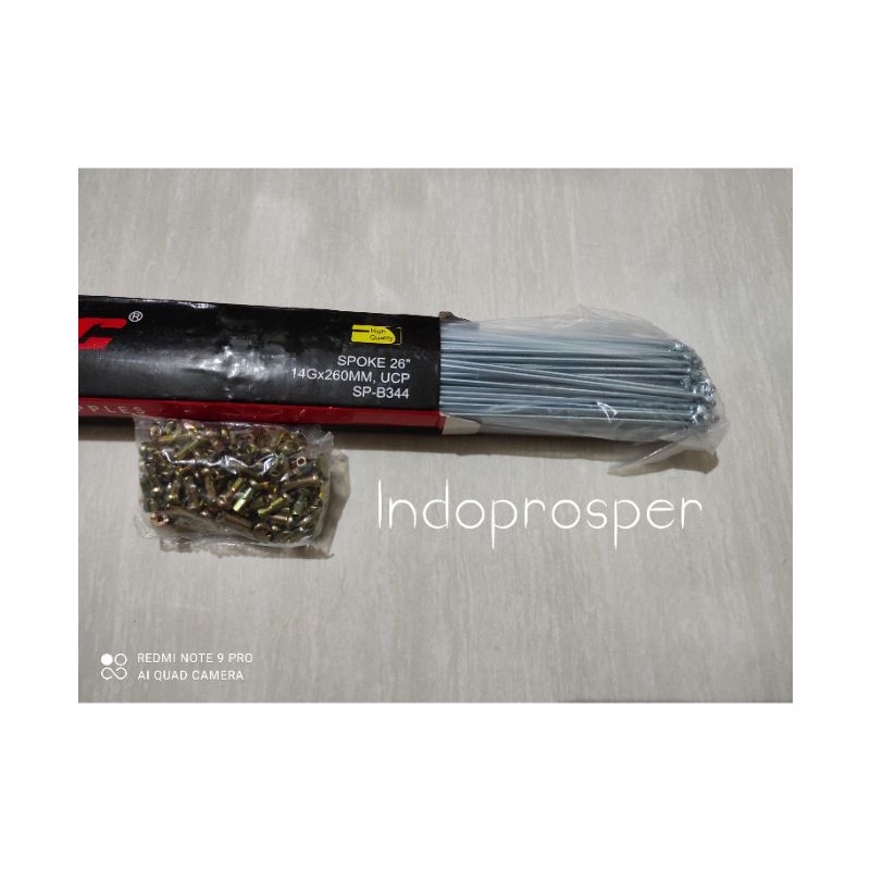 Jari-Jari / Ruji / Spoke Sepeda MTB Mini Federal Uk. 26" Pacific