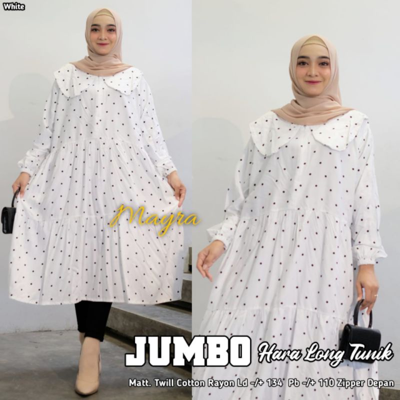 RESTOCK LD 130 140 150 HARA LONG TUNIK RANTINA JUMBO MAXY TUNIK JUMBO KATUN STREET INPORT JUMBO XXXX