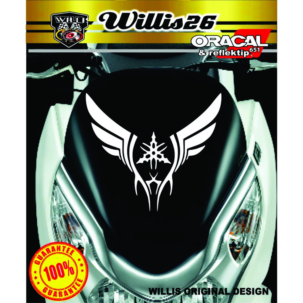 Promo Stiker Tameng Visor Motor Nmax keren