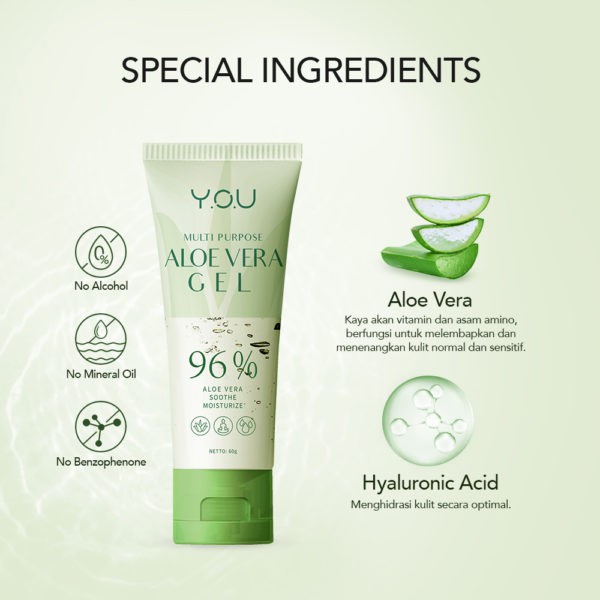 Y.O.U Multi Purpose Aloe Vera Gel