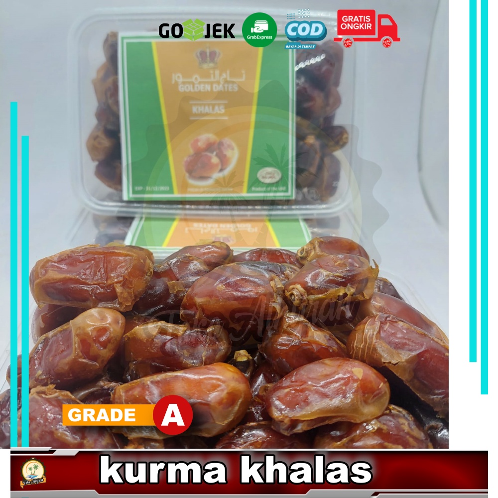 

Kurma date khalas curah 1kg/ kurma khalas