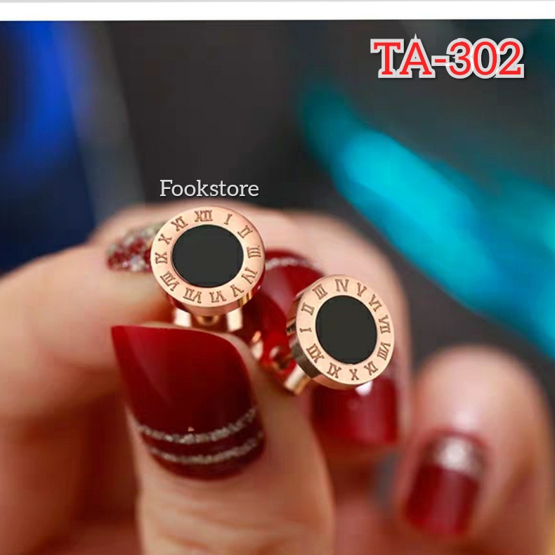 TERBARU ANTING WANITA TITANIUM/ ANTI KARAT MODEL JURAI KUPU