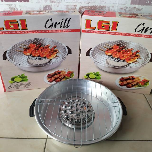 HAPPY CALL GRILL LGI Roasted Alat Pemanggang / Grill LGI // AJ Roaster Grill