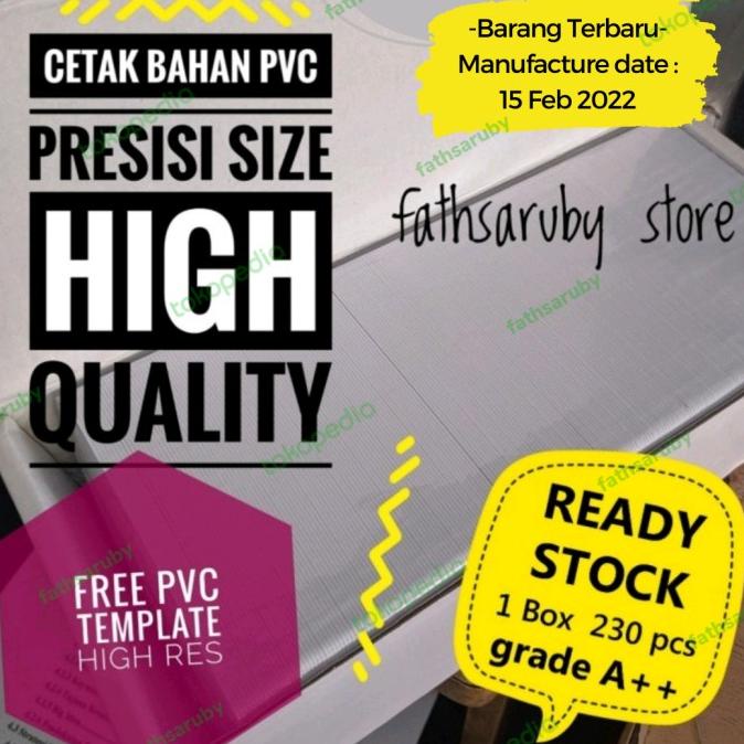

BARU! PVC ID Card inkjet blank - box high quality (1)