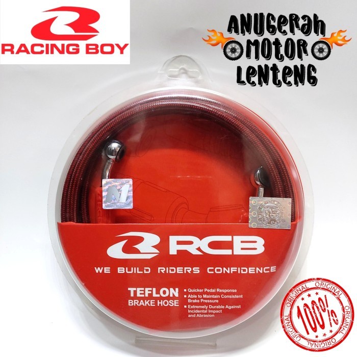 SELANG REM / BRAKE HOSE TEFLON RACING BOY ( RCB ) 2000mm /selang rem Nmax / selang rem belakang