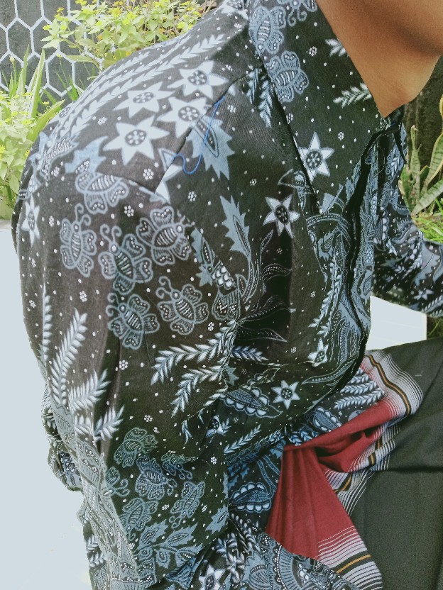 Baju Kemeja Batik Slimfit Pria Lengan Panjang Alisan Terbaru Bisa Cod