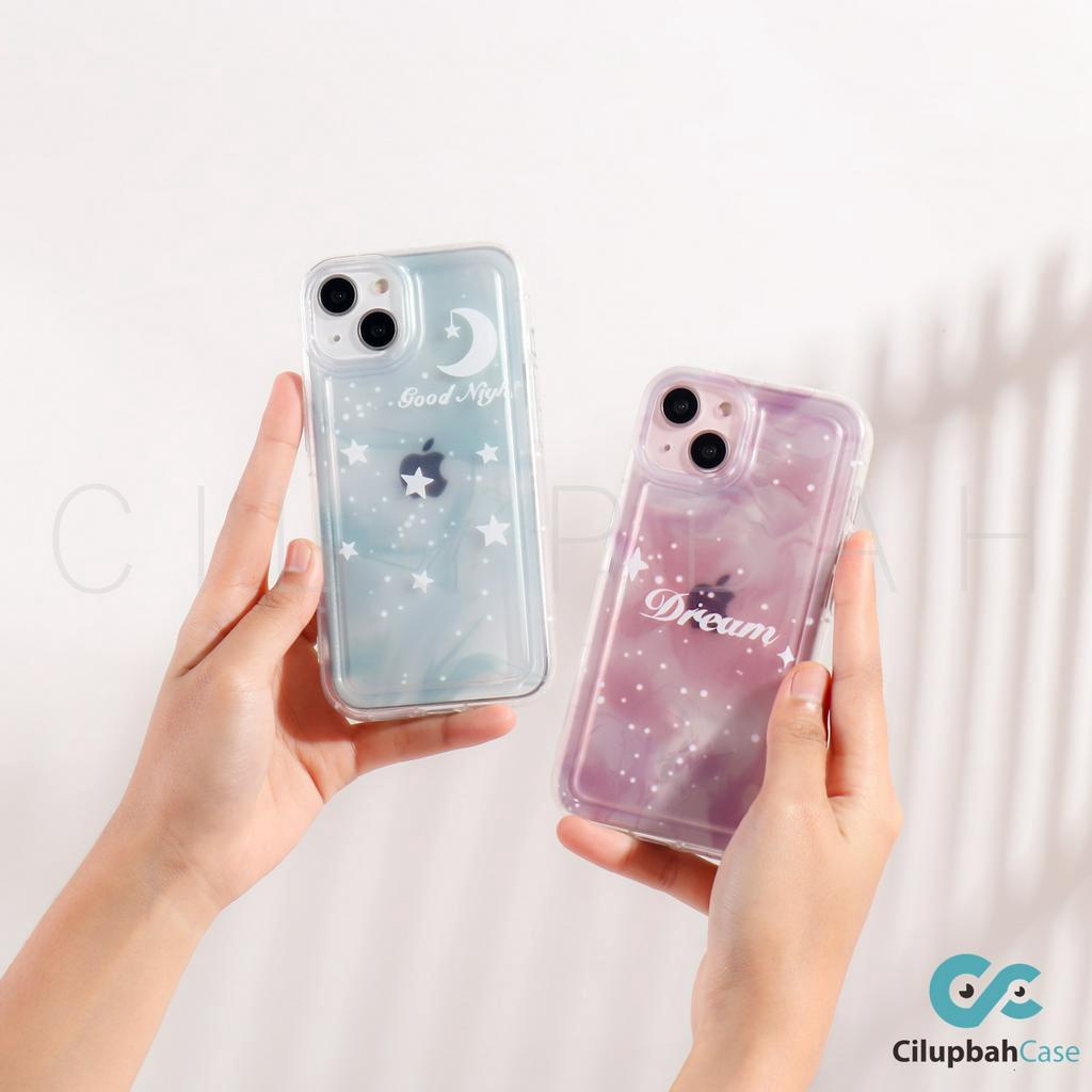 Clear Softcase Fantasy Star for iPhone 7 8 PLUS XR X XS 11 12 13 14 Pro Max