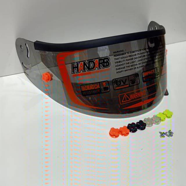 Promo Kaca Helm Ink / Flat Visor Iridium Pnp Ink Cl Max ( 1Paket Tear Off Post + Talang Air + Baut