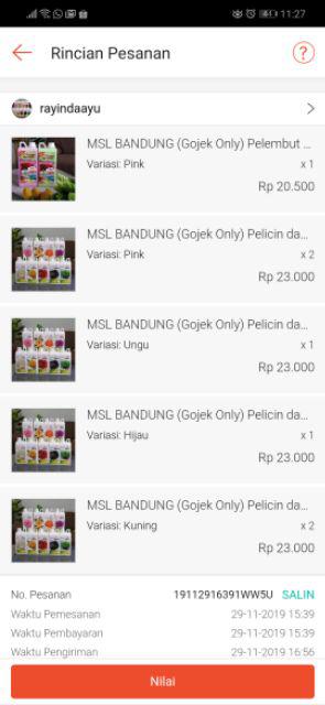 Pelembut Pakaian Kemasan Jerigen1 L | Berkah Rosita Mandiri | Pt Brm | B Soft | Mawar Super Laundry