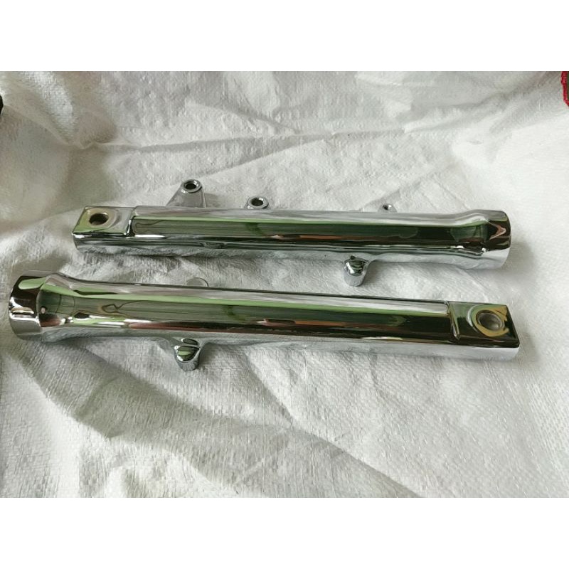 tabung shock yamaha scorpio original  crome medan