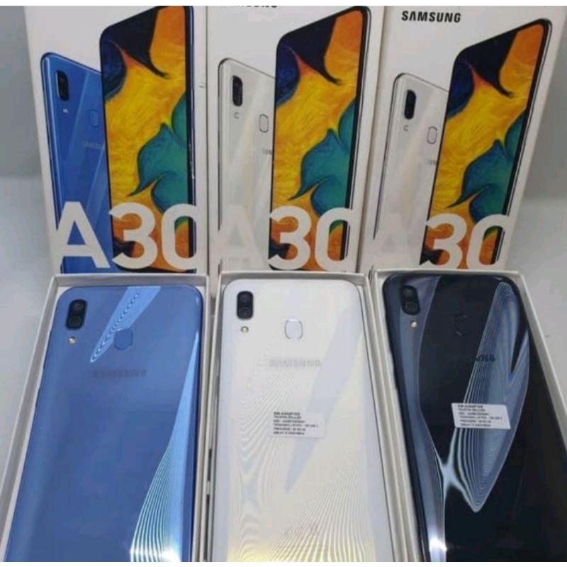 SAMSUNG A30 - A30s & M30 - M30s 4/64 FULLSET MULLUS GARANSI RESMI SEIN