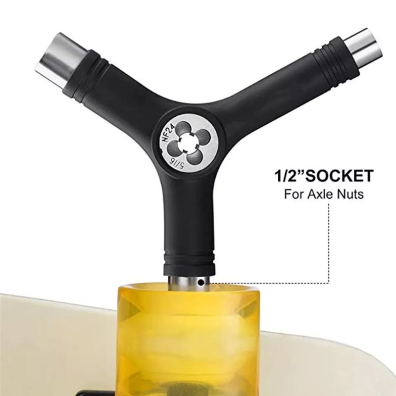Kunci Y All in One Multifungsi Portable Untuk Aksesoris Skateboard