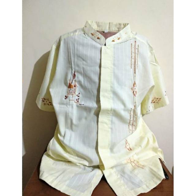 BAJU KOKO SULAMAN BUKITTINGGI ASLI KATUN SUTRA