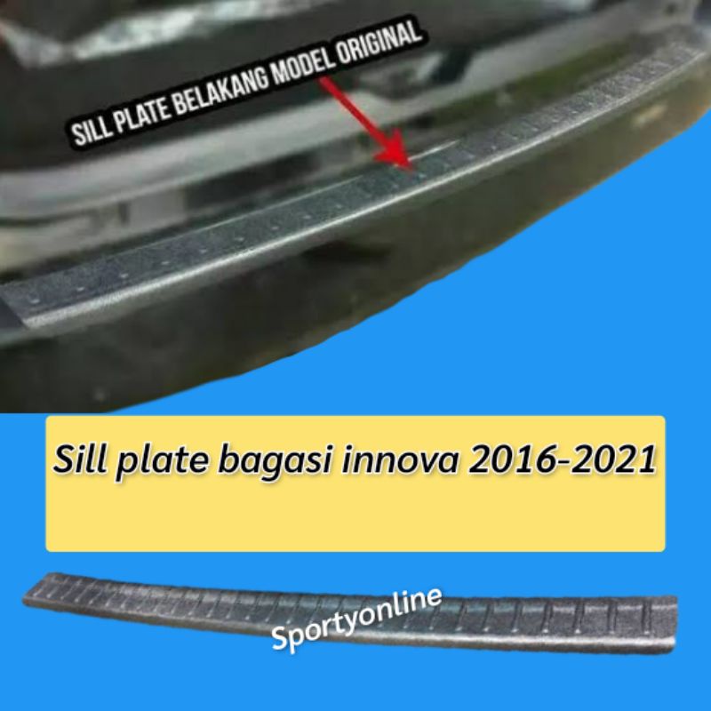 sill plate bagasi innova Reborn 2016 up model ori