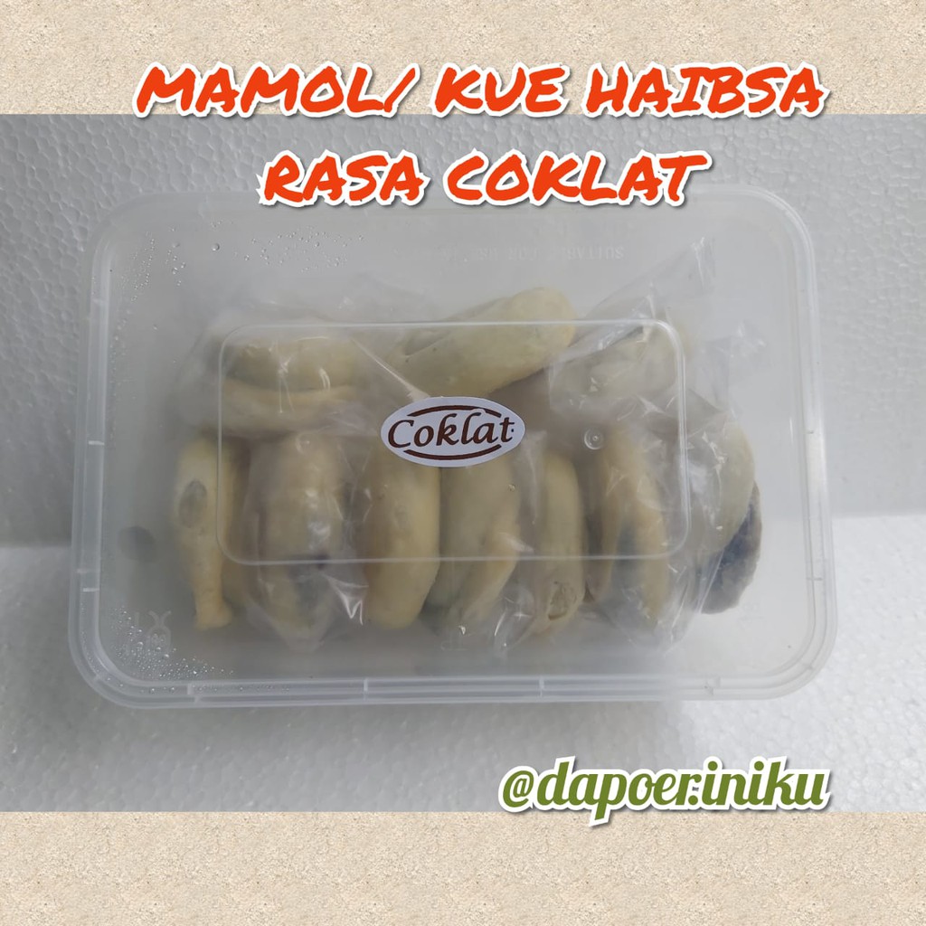 MAMOL ATAU KUE HAIBSA RASA COKLAT ISI 10PCS