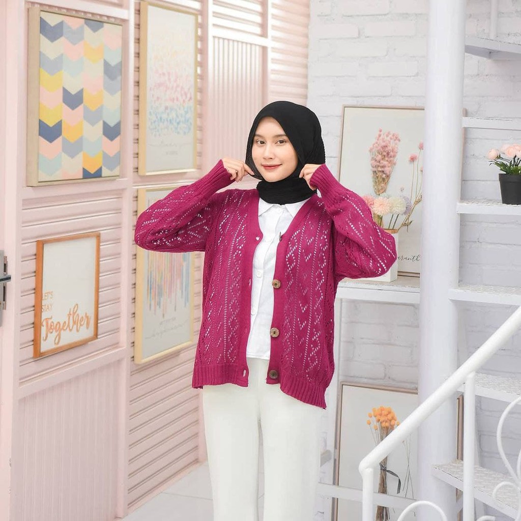 Nara Grosir - Una Outer l Sweater Polos l Sweater Pria dan Wanita