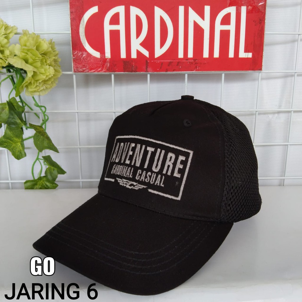 gof CARDINAL TOPI JARING 100% Original Topi Cowok Keren Kekinian