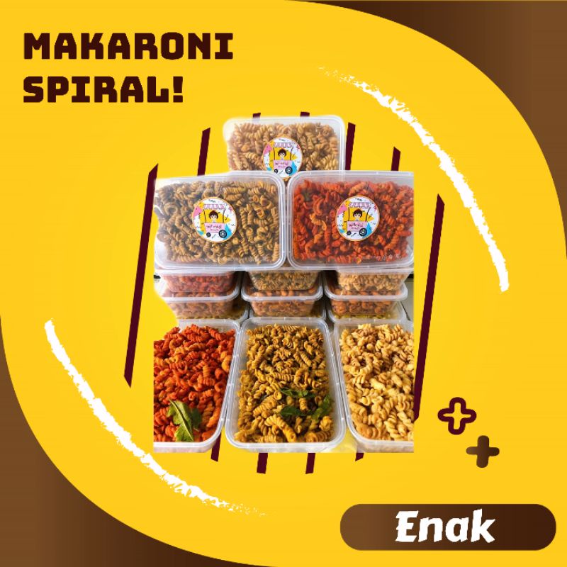 

Makaroni spiral 200gram kemasan box