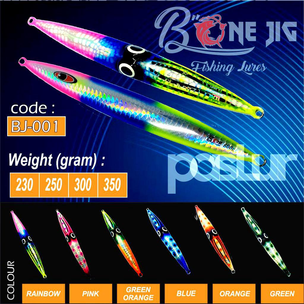 BONE JIG BJ-001 GID 230 / 250 / 300 / 350 gram