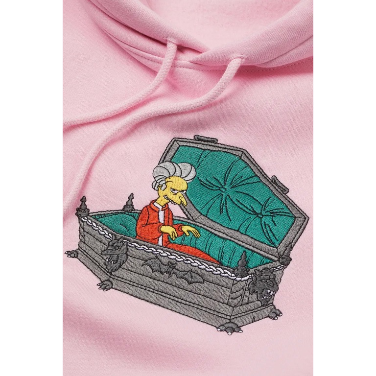 Hoodie H&amp;M Simpsons Mother Pink Bordir Sweater HnM SImpsons