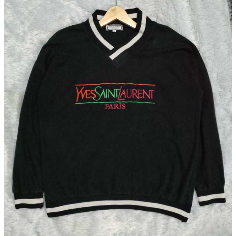 vintage crewneck yves saint laurent ysl not,dior,balenciaga,gucci,fendi