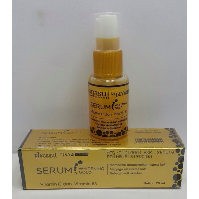 SERUM HANASUI - GOLD / Serum Wajah Glowing