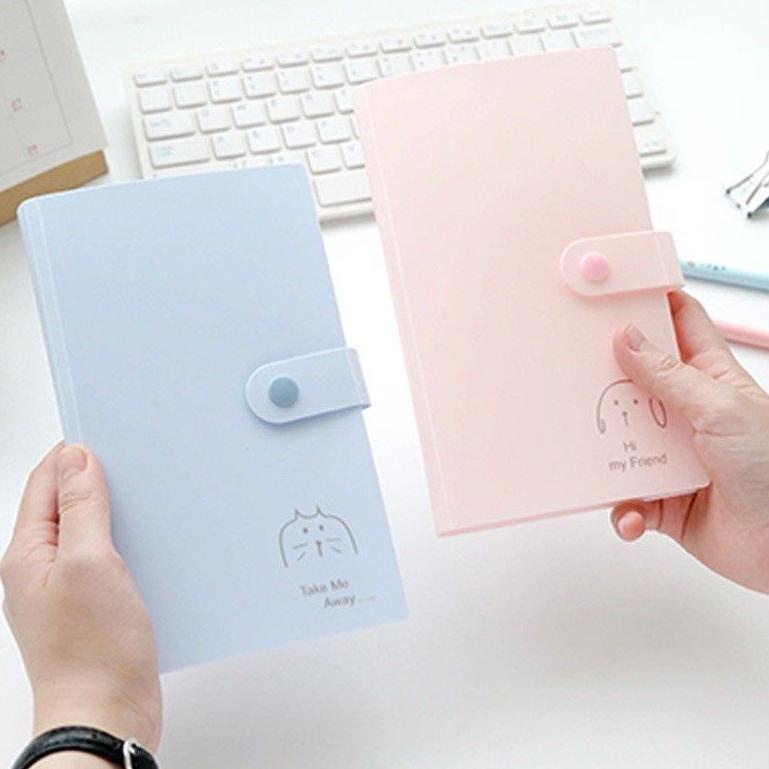 

((Q-UJY_♥)) Tempat Lomo Card Photo Card ID Card Holder 240pcs Warna KPOP BTS BT21-amanah
