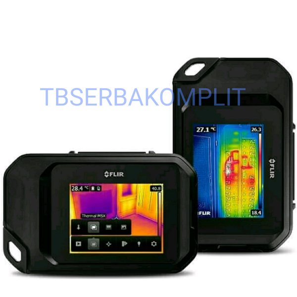 Kamera Termal FLIR C2, Ukuran Kecil dengan Resolusi 80x60 dan Layar Sentuh 3 Inci