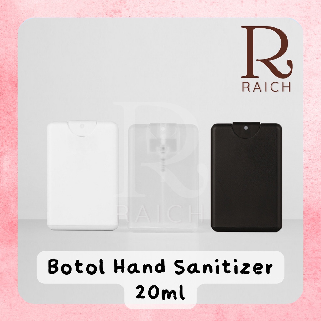 Botol Spray Hand Sanitizer Kotak Mini Pocket 20ml