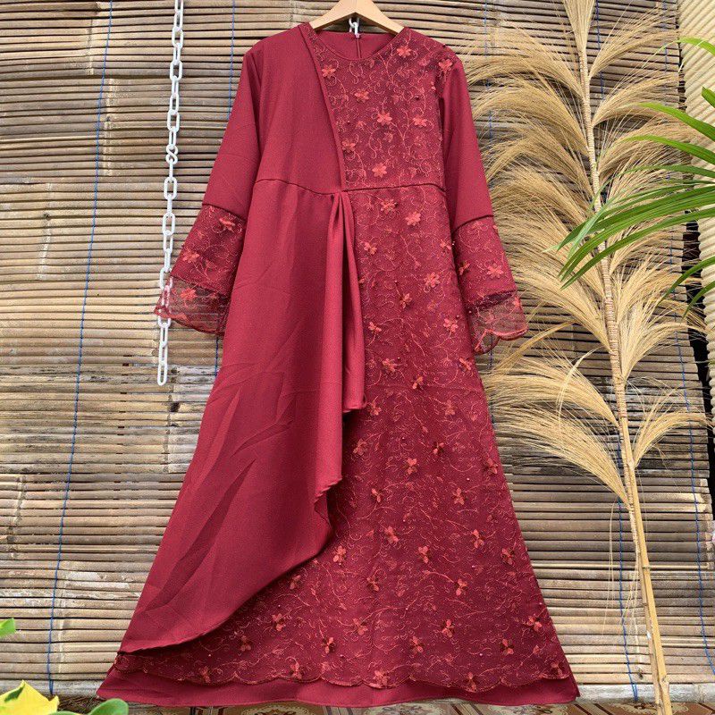 BAJU MUSLIM/BRIDESMAIDS/ GAUN BRIDESMAIDS/ GAMIS BRUKAT/ BAJU PESTA/GAMIS SERAGAM MUSLIM/GAMIS