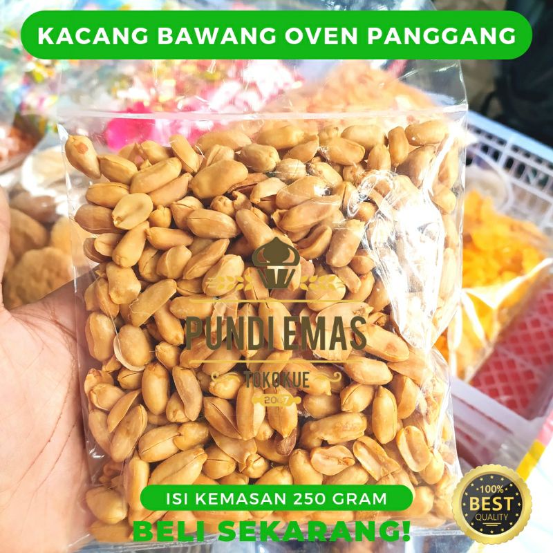 Kacang Bawang Oven 250 Gram / Kacang Bawang Super / Kacang Oven / Kacang Kiloan Murah Grosir