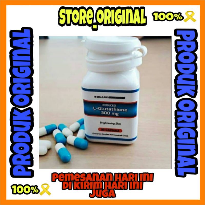 L Glutathione 300mg Reduced Asli Pemutih Wajah Original Japan Asli