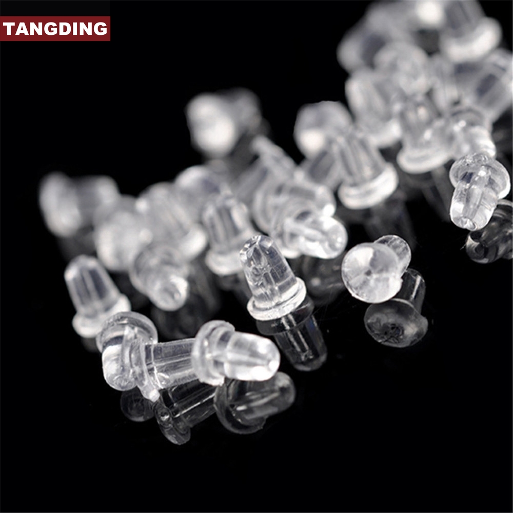 【COD Tangding】20pcs/set Anting Tusuk Universal Bahan Plastik Metal Untuk Aksesoris Perhiasan